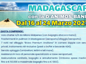Madagascar con la D'ANIMOS BAND